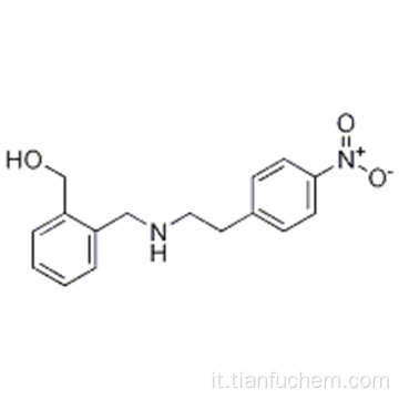 BenzeneMethanol, - [[[2- (4-nitrophenyl) ethyl] aMino] Methyl] -, (57185898, R) - CAS 521284-21-9